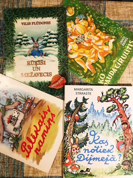Ko pauda cīrulītis. Jānis Rainis,  Rūķīši un meža vecis. Vilis Plūdonis,  Kas notiek Dižmežā? Pelēkais namiņš. Margarita Stāraste